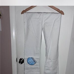 Cello White Denim Flare Jeans
